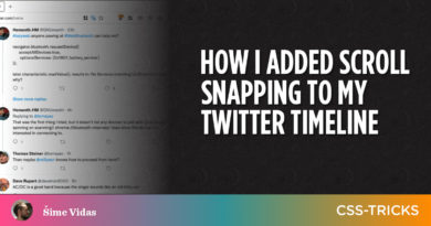How I Added Scroll Snapping To My Twitter Timeline | CSS-Tricks